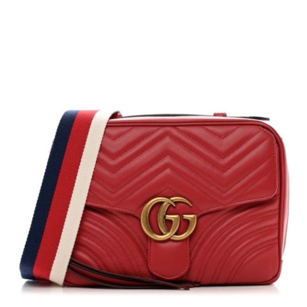 Calfskin Matelasse Sylvie Web Small